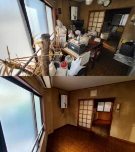 ご遺品整理ビフォーアフター 【大阪府 大阪市 城東区 ご遺品整理
